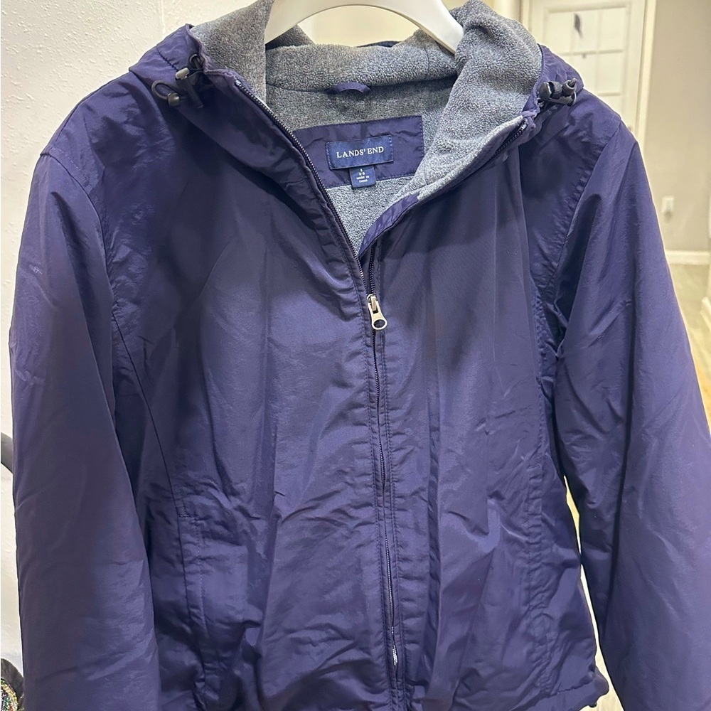 Lands‎ End Fleece Jacket Size S